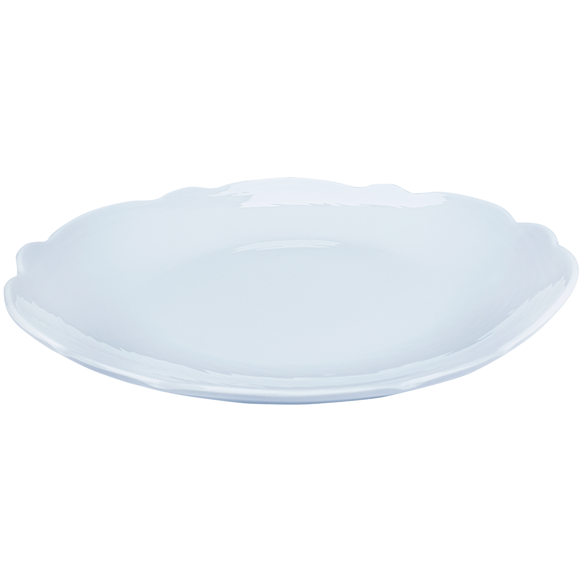 Scalloped Dinner Plate Always Relish
