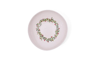 Christmas Wreath Soup/Cereal Bowl