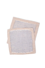 Load image into Gallery viewer, Double-Sided Linen Cocktail Napkins