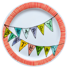 Load image into Gallery viewer, Happy Birthday Banner Plate for kids of all ages!