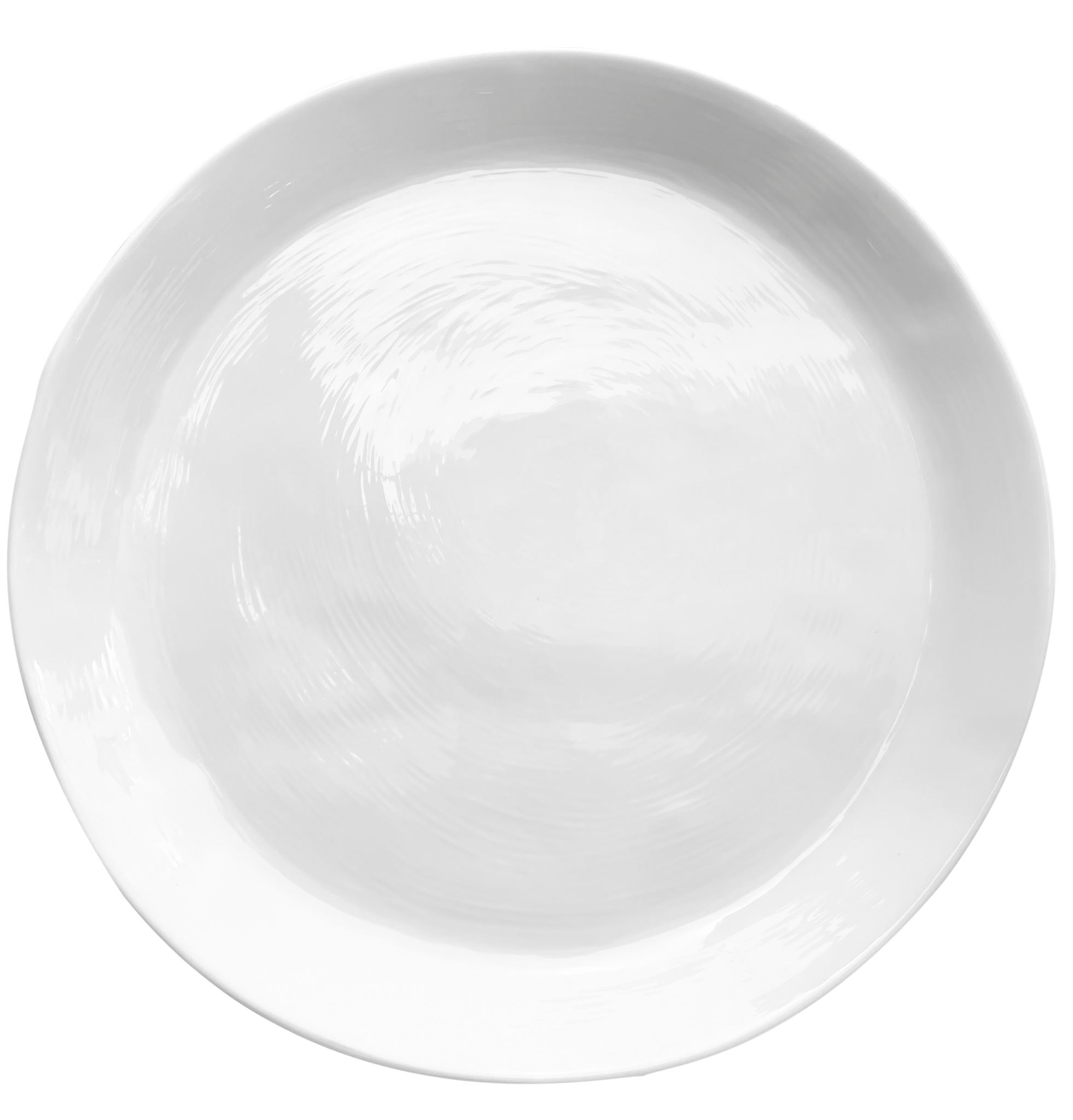 Large top serving plates