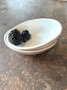 Tiny Oval Bowl