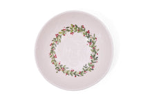 Load image into Gallery viewer, Christmas Wreath Large Serving Bowl